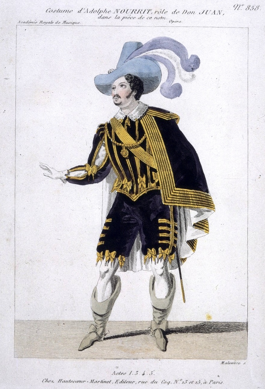 Adolphe Nourrit en Don Juan (1834)